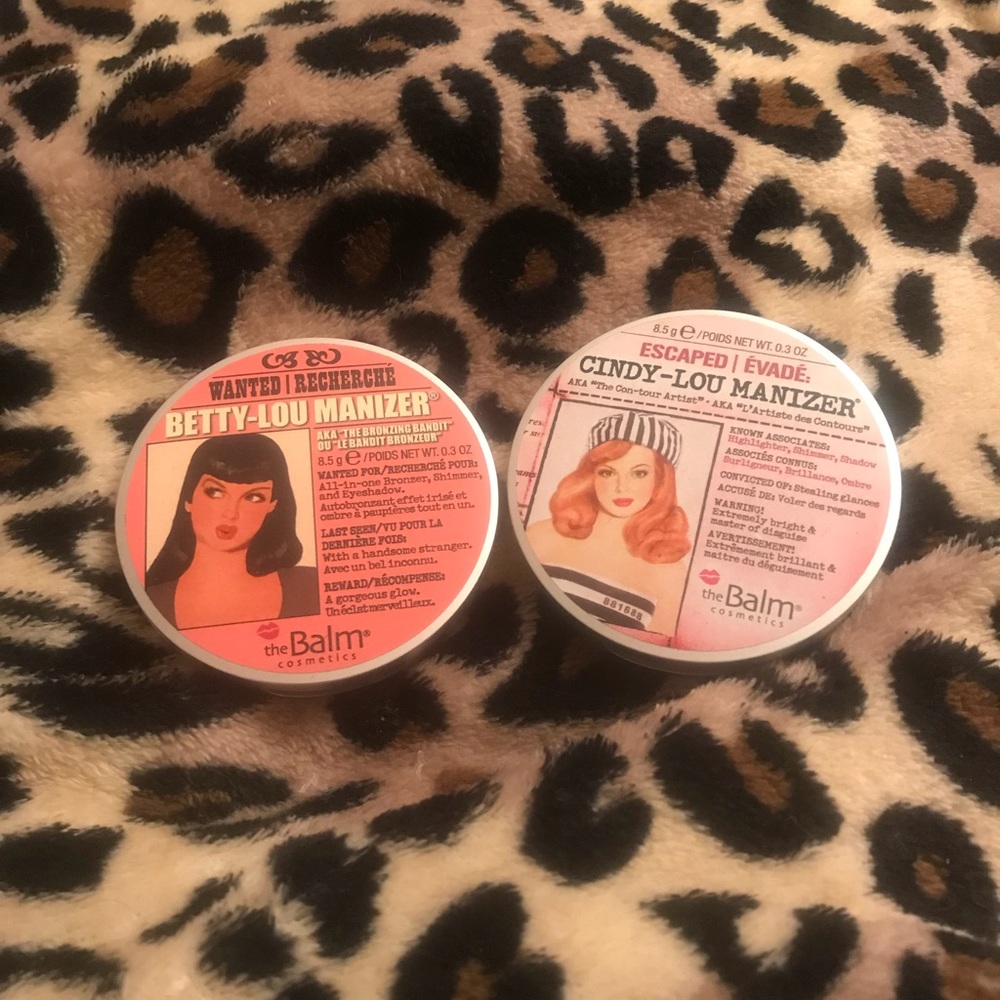 The balm bronzer and highlight